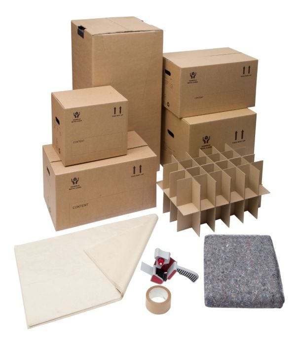 Removal boxes store
